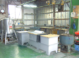 素材表面汚れ除去