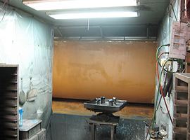 手吹静電塗装機